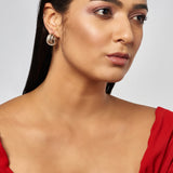 La Tree Knot Earrings - Silver