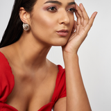 La Tree Knot Earrings - Silver
