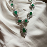 Emerald Diamanté Necklace