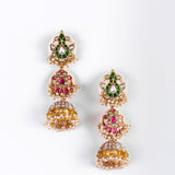 Esharya Necklace Set in Multicolour