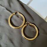 Eva Gold Hoop Earrings