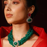 Green Onyx Maharani Set