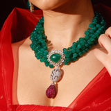 Green Onyx Maharani Set