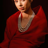 Elizabeth Triple Layer Pearl Necklace