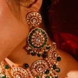 Padmavati Royal Bridal Moissanite Polki Set