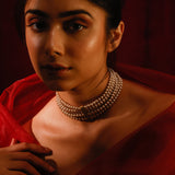 Maharani Pearl Polki Choker Set