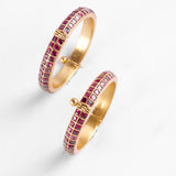 Sarisha Bangles Set in Red