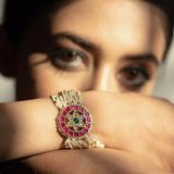 Zohra Bracelet in Red