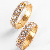 Zaisha Bangles Set - White