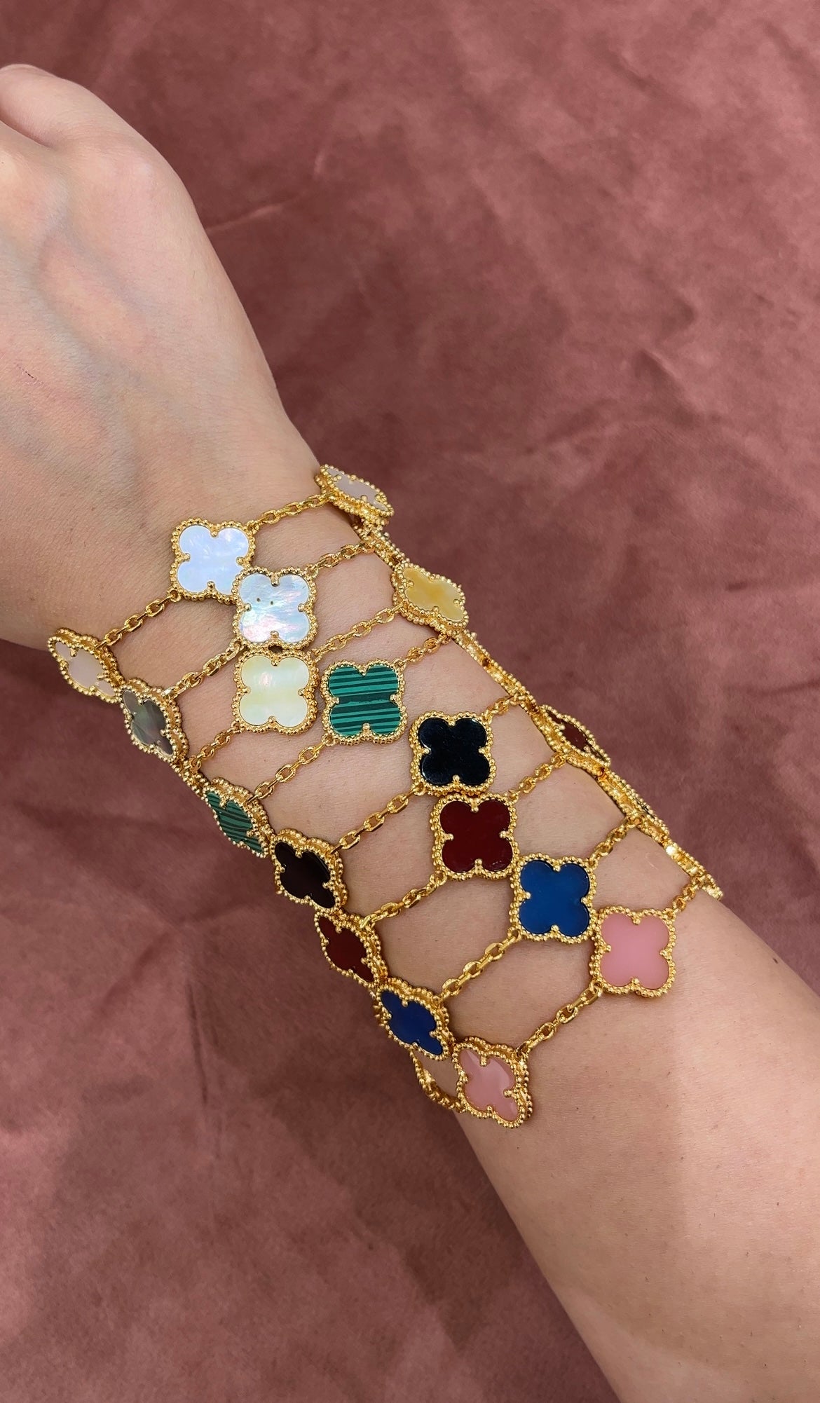 V Leef Clover Bracelet – Zevar King - Main Image