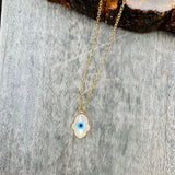 Hamsa Hand Evil Eye Necklace - Zevar King