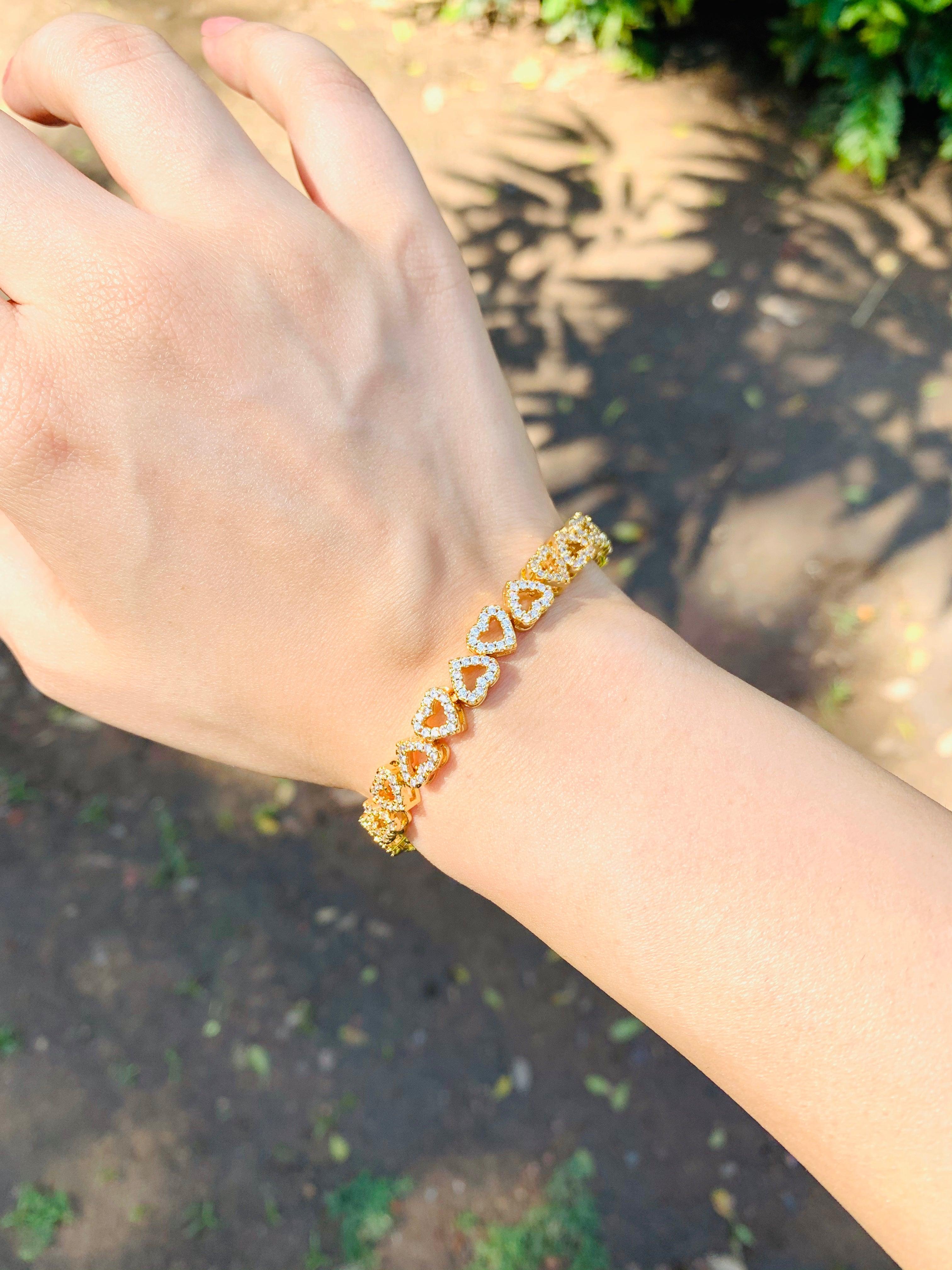 Stay Golden Stack Bracelets - Zevar King