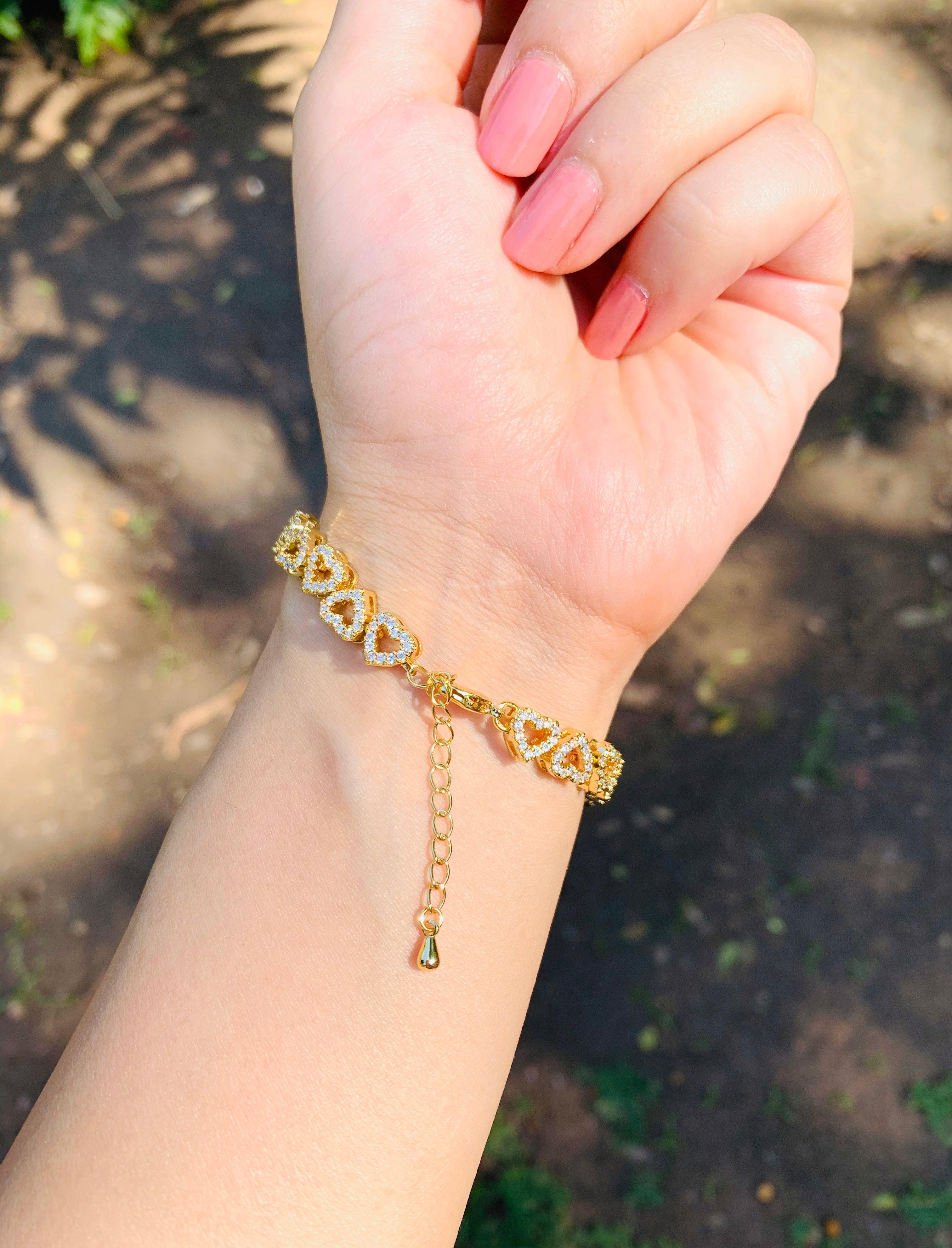 Stay Golden Stack Bracelets - Zevar King