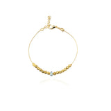 Balls Of Gold Eye Bracelet - Zevar King