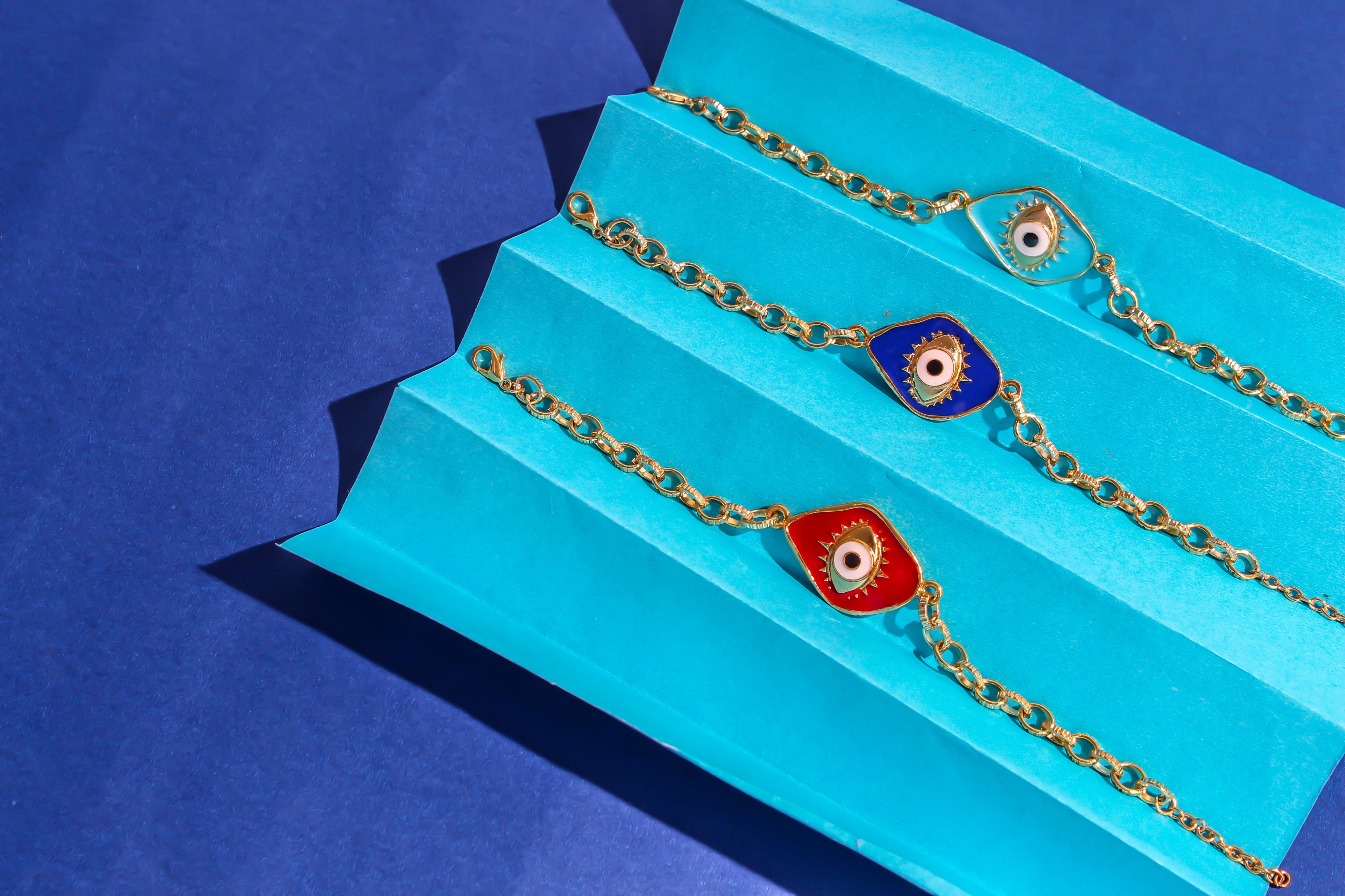 Abstract Eye Bracelet - Zevar King