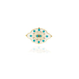 Pop Eye Enamel Rings - Zevar King