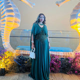 Chandni Girdhar in Queen of Emeralds Necklace set