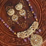 Meher Long Necklace Set - Zevar King