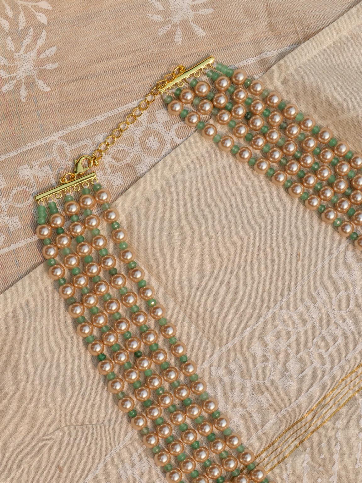 Zubeidaa Long Pearl Necklace - Zevar King