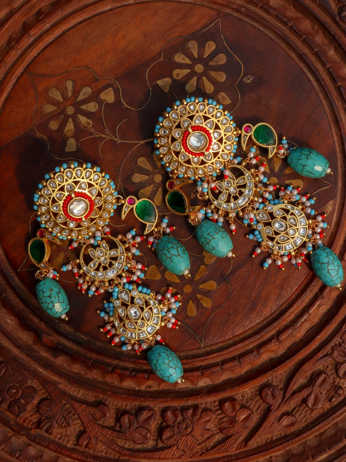 Falak Earrings - Zevar King