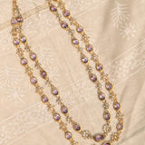 Malika Double String Necklace Set - Zevar King