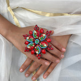 Petals of Peacock Ring