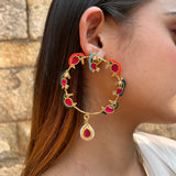 Huma Long Earrings