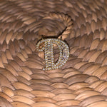 Initial Necklace with Dew Drop Chain - Zevar King
