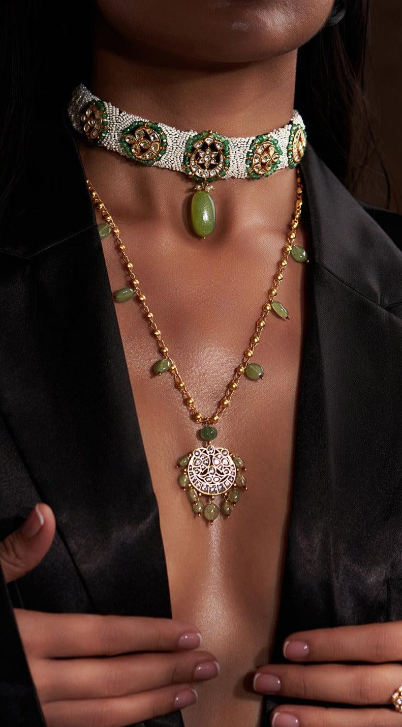 Daania pendant chain set - Zevar King