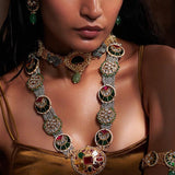 Maya Rani Haar Set (Long Necklace Set) - Zevar King