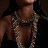 Zubeidaa Long Pearl Necklace - Zevar King