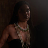 Zubeidaa Long Pearl Necklace - Zevar King
