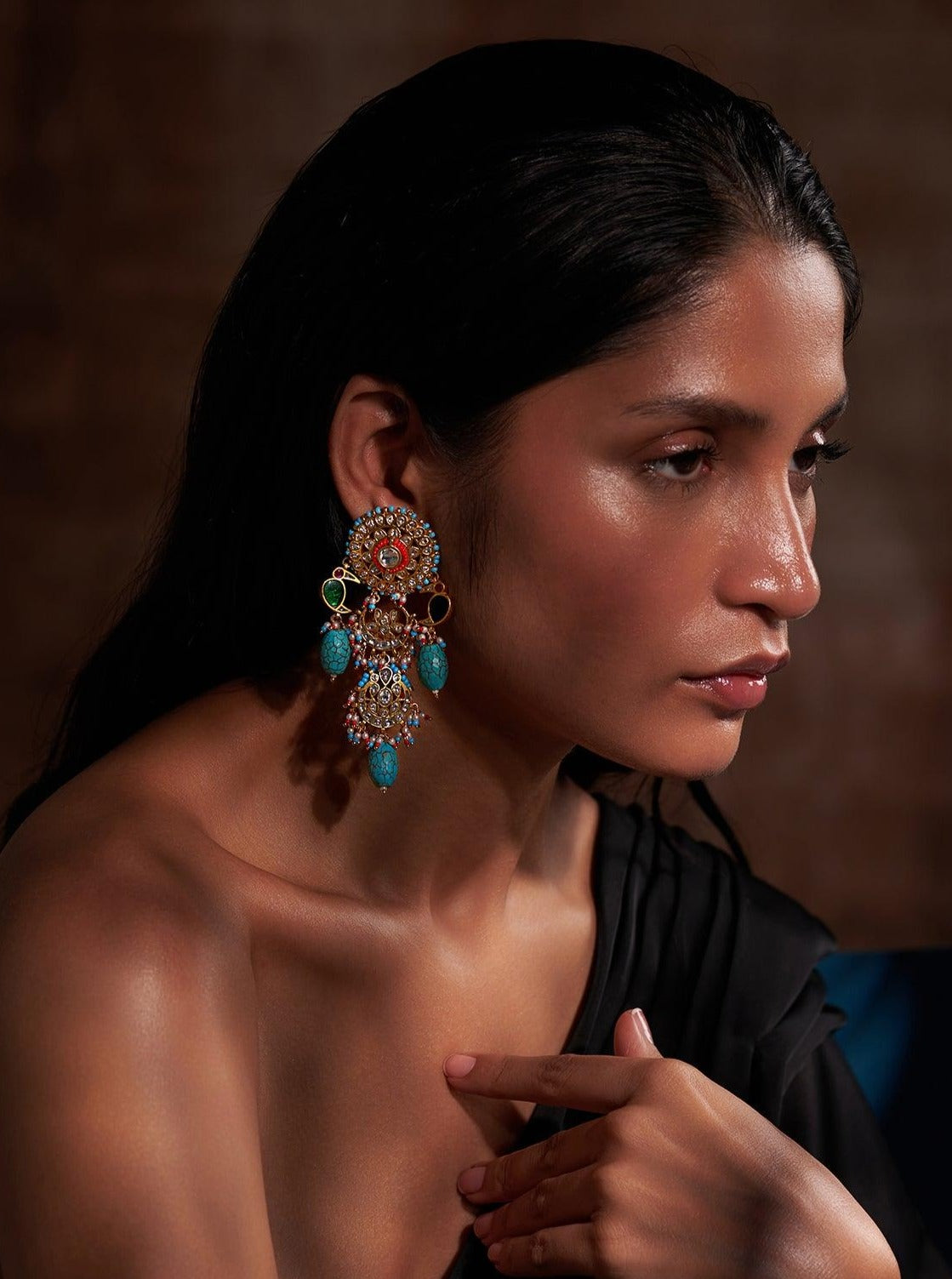 Falak Earrings - Zevar King