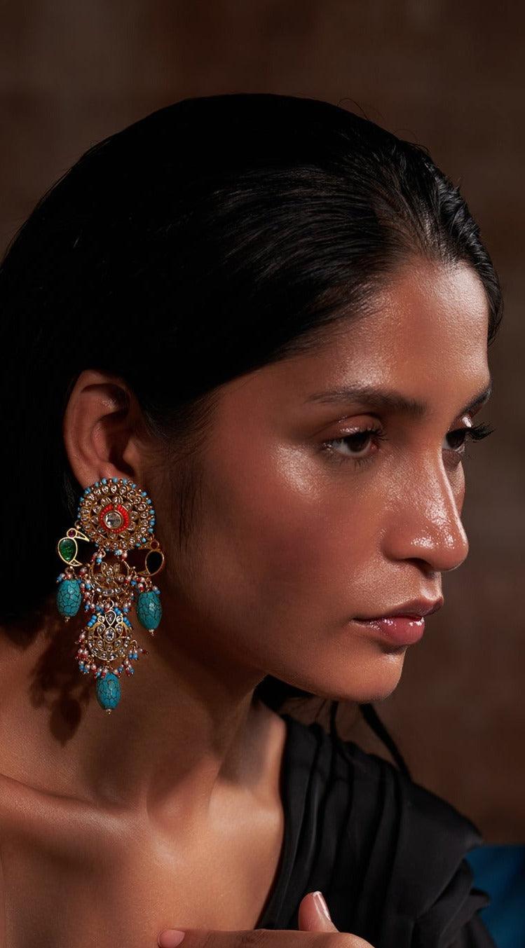 Falak Earrings - Zevar King