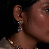 Malika Long Necklace Set - Zevar King