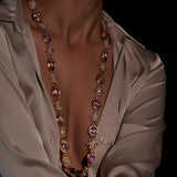 Malika Long Necklace Set - Zevar King