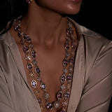 Malika Double String Necklace Set - Zevar King