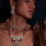 Meher Long Necklace Set - Zevar King
