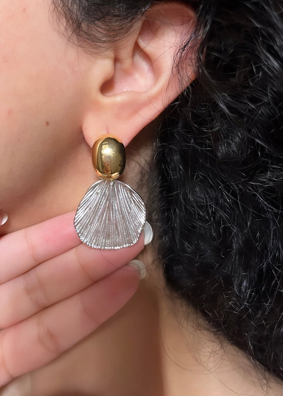 Elsa Gold & Silver Earrings