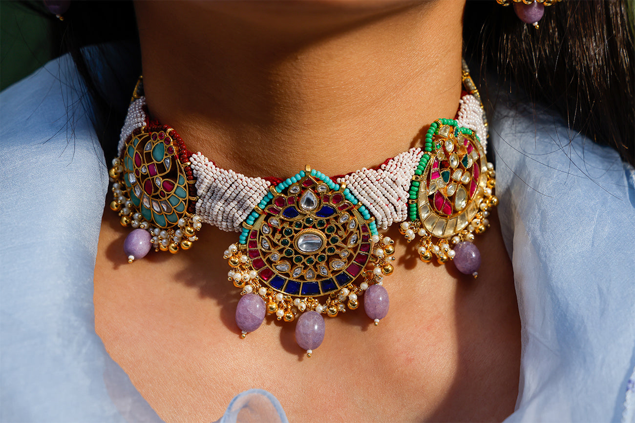 Marham dome necklace set