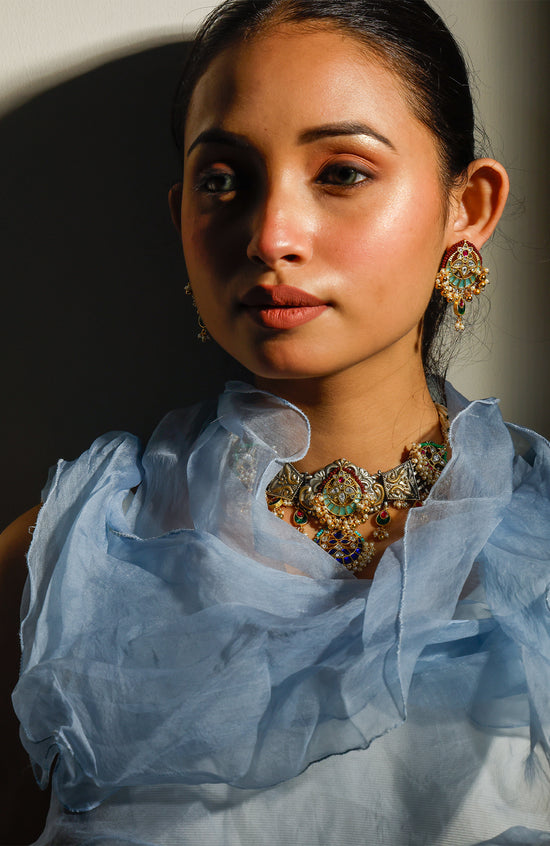 Multicolor Zahra Necklace Set