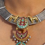 Multicolor Zeenat Necklace Set