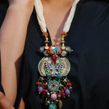 Afghani Multicolour Necklace Set