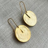 Coin Drop Earrings