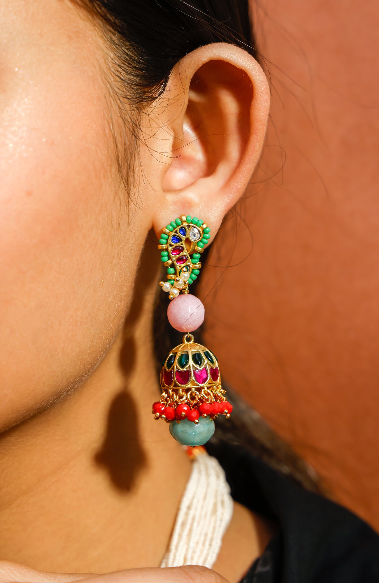 Afghani Multicolour Necklace Set