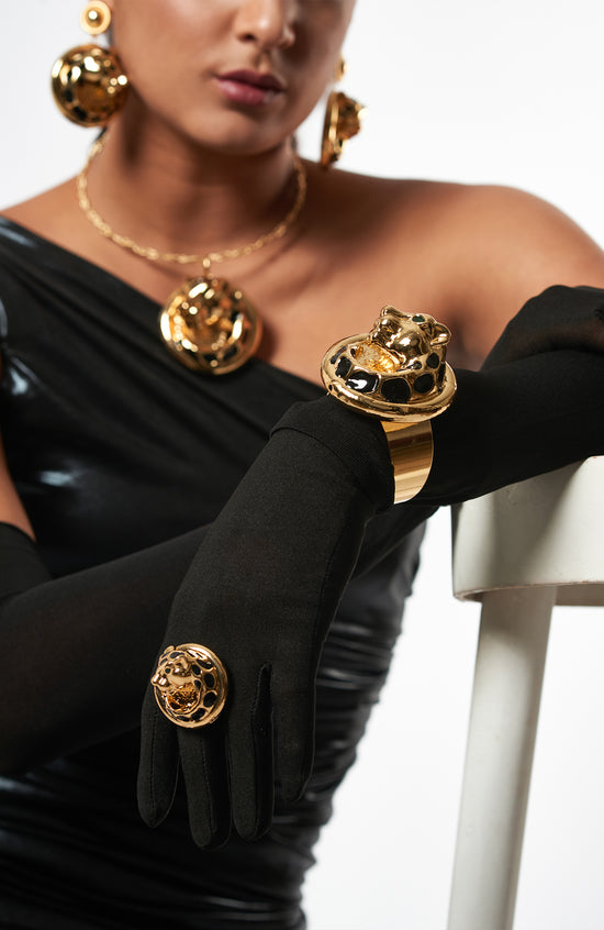 La Leopard necklace