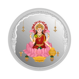 LAKSHMI JI 999 Silver Coloured Coin