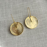 Coin Drop Earrings