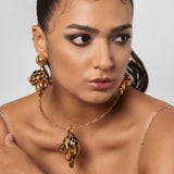 La hyena Statement Earring