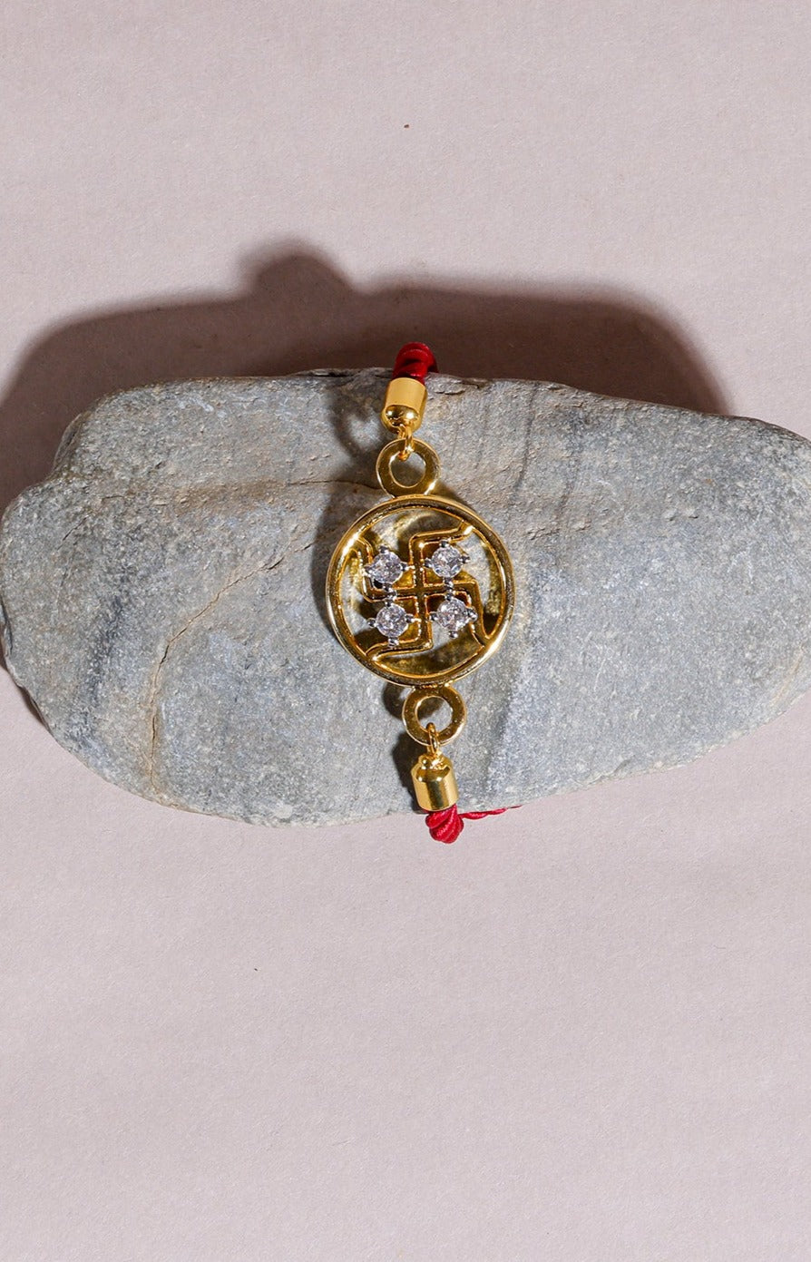 Chakra Thread of Life Red Rakhi – Zevar King